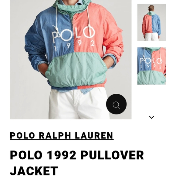 Polo Ralph Lauren Other - Polo 1992 Pullover JACKET